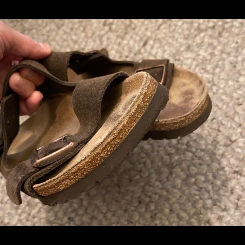 Birkenstock Arizona suede sandals size 39